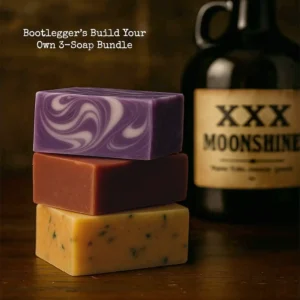 Bootlegger's Build Your Own Bundle – choose any three 5 oz soap bars