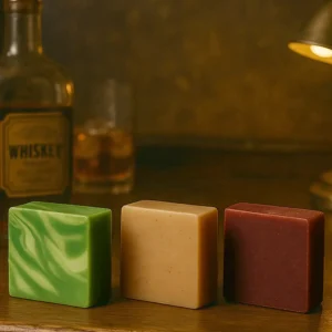 The Backwoods Grit Bundle – Moonshiner, Lawman and Rum Runner soap bars