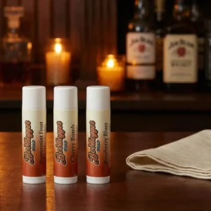 Lip Balm 3 Pack | Cherry, Peppermint & Raspberry Flavored Set